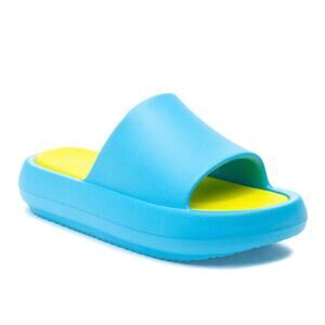 J/Slides Blue and Yellow Beach Slides